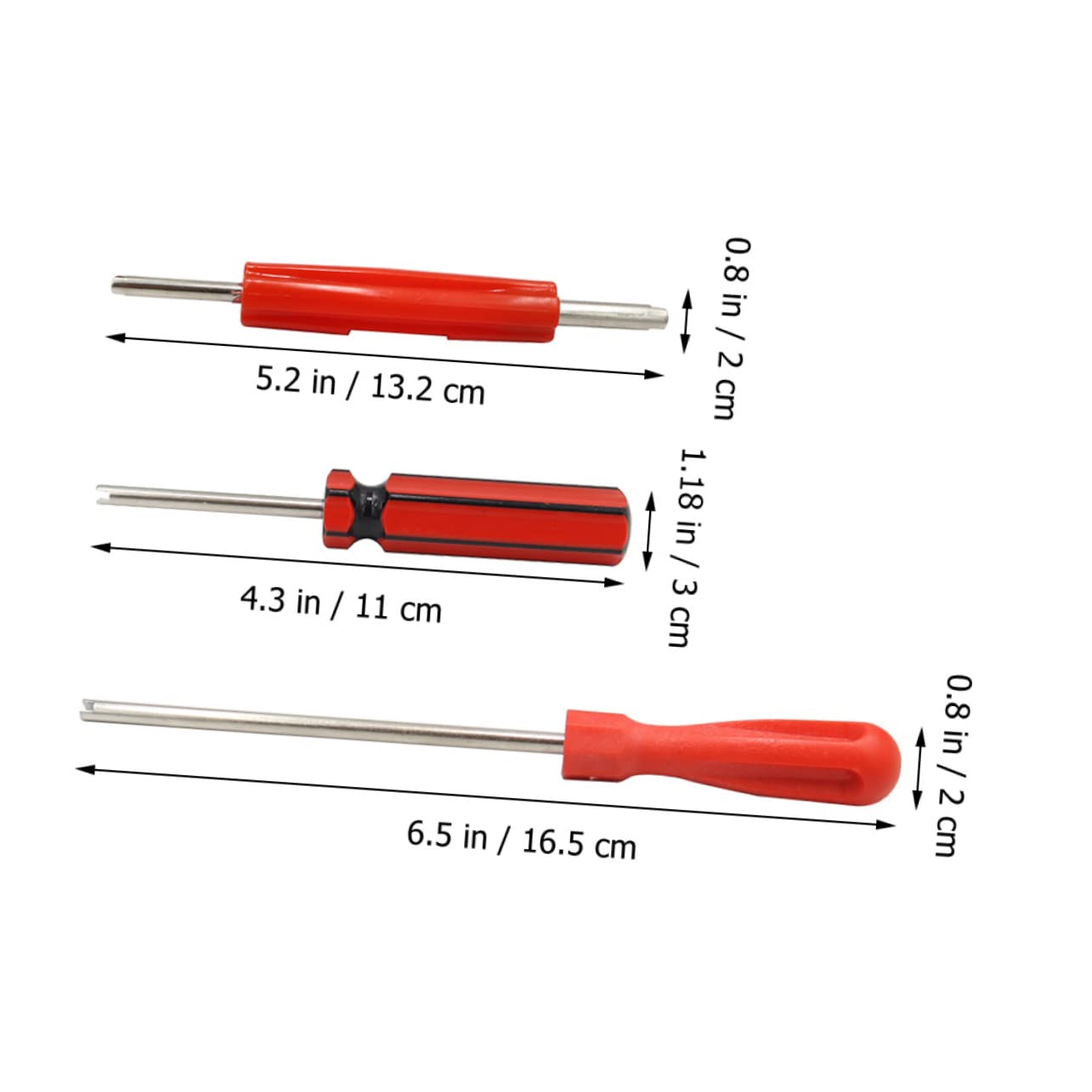 MUSISALY 1Set Tire Valve Core Tool Valve Cores Valve Core Removal Tool Compact Lightweight Valve Stem Installer for Trucks Motorcycles Bicycles Essential Repair Kit