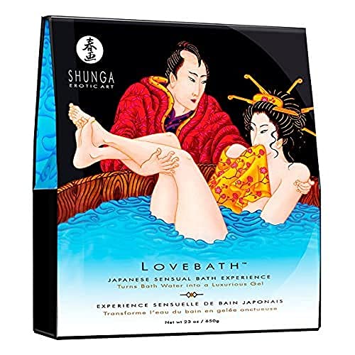 Shunga Love Bath Ocean Temptations, Color Azul - 650 Gr