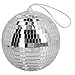 Produktbild Boland - Glänzende Discokugel, Durchmesser ca. 15 cm, Disco Fever, Hängedeko, Dekoration für Party oder Silvester, Silber