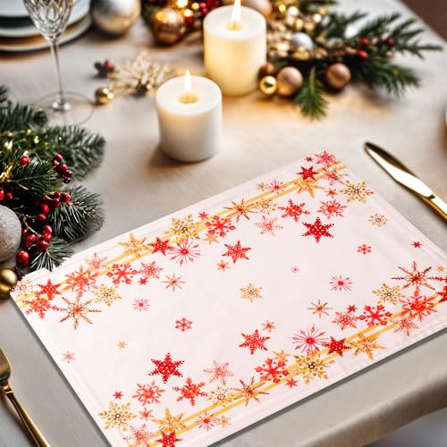 Maison d'Hermine Platzsets 100% Baumwolle (33cm x 48 cm, 4er-Set) – Ansicht 5