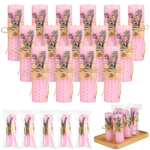 20 Pcs Baby Shower Party Favors Candles Lavender Scented Girl Boy...