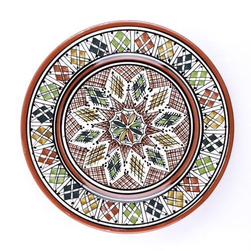 Moroccan Ceramic Plates Handmade And Hand-Painted Plates Pottery Plates Home and Deco Morocco Pottery