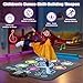 JOYCUDDLE Upgraded Dance Mat Toys for Kids 3-12 Years, Electronic Dance Pad with Light-Up 9-LED Buttons, 3 Game Modes, Adjustable 7-Level Volume, Toys for Girls and Boys