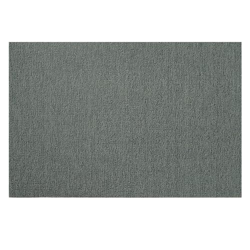 Chilewich Martha by Martha Stewart Heathered Shag Floor Mat in Abalone - 2'x3' - Easy Care - Premium Indoor/Outdoor Utility Rug for Entry, Kitchen, Bath, Pool with Weatherproof Backing