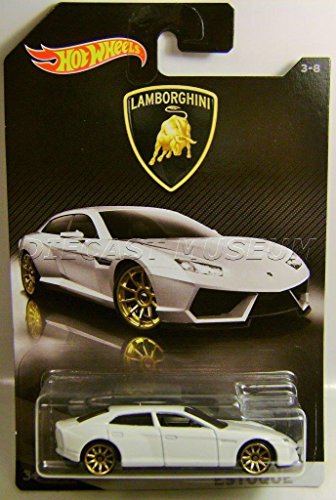 Hot Wheels Lamborghini Estoque 1:64 Die-Cast Car, White, Kids, Unisex, Children
