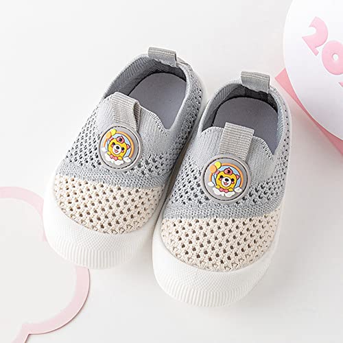 Toddler Girls Boys Sneakers Board Shoes Summer Mesh Breathable Shoes Light Soft Soled Walking Baby Size 3 Shoes Girl2