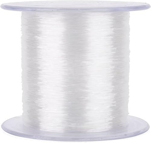 Pandahall - Hilo elástico transparente (524.9 ftrollo, 0.024 in, para joyería, para hacer pulseras, collares y pulseras) disponible en Yaxa Peru