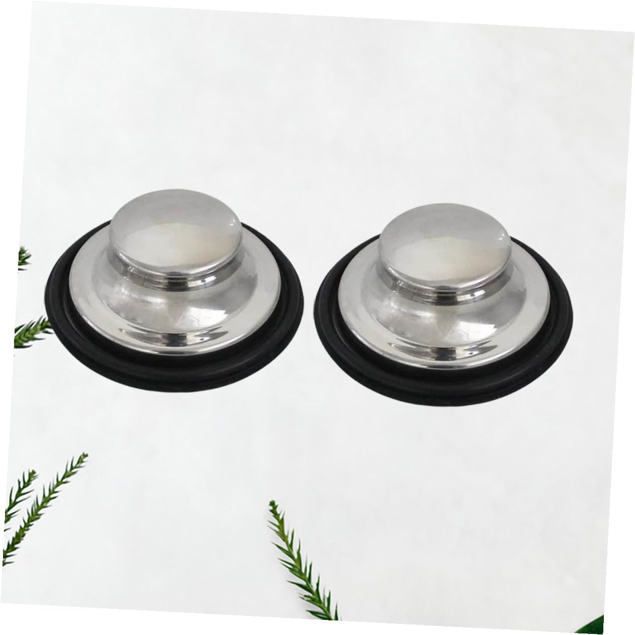 Cabilock 4 Piezas tapón de eliminación de Basura tapón del Lavabo del baño tapón del Fregadero tapón de Fregadero de Cocina tapón de bañera Acero Inoxidable enchufar Tapa de Agua de Sellado