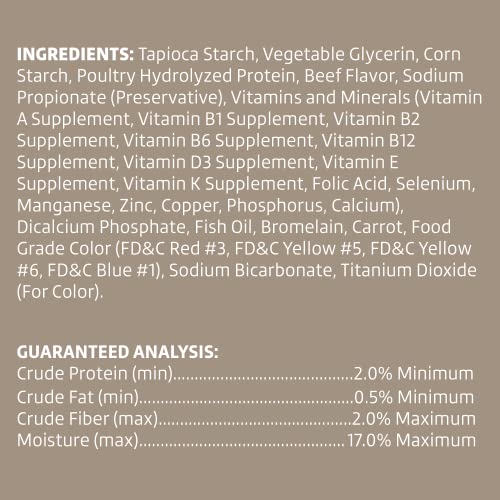 Image of Wonder Bound Beef Flavor Dog Treat Sticks - 10 Count - Rawhide-Free, Dental Health Chews for Plaque & Tartar Control, Easy to Digest, Long-Lasting