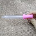Mini Baby Silicone Baby Medicine Feeder Dropper Graduated Pipette Liquid Food Dropper (5 ml) (Pack of 1, Pink) gallery image