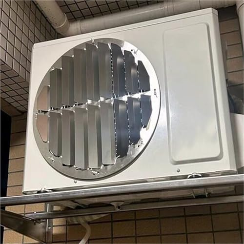 Déflecteur de condensateur AC extérieur de 35 cm avec clôture de protection