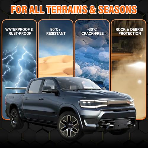 ABS Front License Plate Holder& Frame Bracket- Enhanced Anti- Vibration Design - Compatible with Dodge RAM TRX 2018-2024, Rust-Proof Direct Replacement,Replaces OEM# 68274219AD & CH1068153 by EONGEE - Image 4