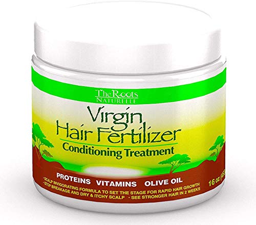 The-Roots-Naturelle-Virgin-Hair-Fertilizer-Conditioning-Treatment-Helps-Strengthen-Hair-Promote-Rapid-Hair-Growth-and-ProtectRestore-Damaged-Hair-Large-16oz
