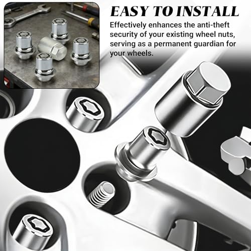 KoiLuvGo Anti-Theft Wheel Lock Set