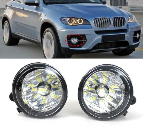 Feu Antibrouillard Avant LED Gauche pour BMW X6 E71 E72 2012-2015 63177311351 - 2