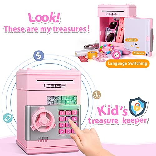 Magibx Kids Piggy Bank For Girls - Toys For 5 6 7 8 9 10 Year Old Girl Birthday Gifts thumb #4