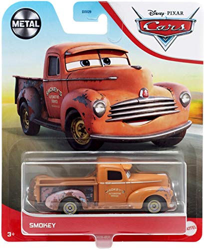 Pixar Disney Cars Smokey, Metal