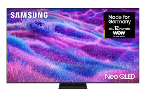 Samsung Neo QLED 4K QN80F 85 Zoll (214 cm) Mini LED Fernseher, NQ4 AI Gen2 Prozessor, Quantum Matrix Technology Core, 4K Upscaling, Dolby Atmos, Knox Security, Samsung Vision AI Smart TV
