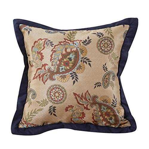 Paseo Road Tammy Multicolor 18x18 inch Western Paisley Throw Pillow