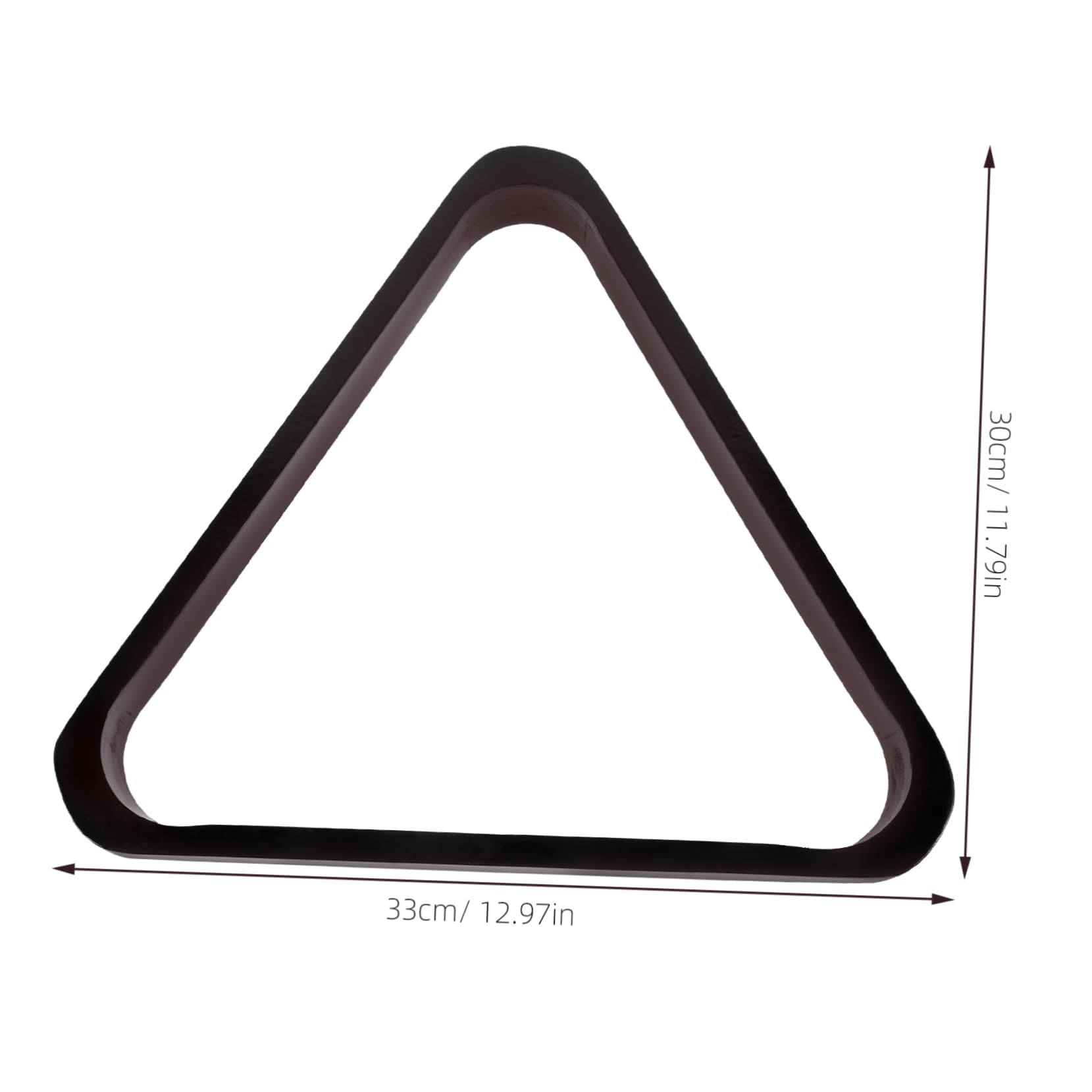 Mikikit Pool Table Balls Rack Snooker Balls Frame Billiard Triangle Wood Billiard Rack Design