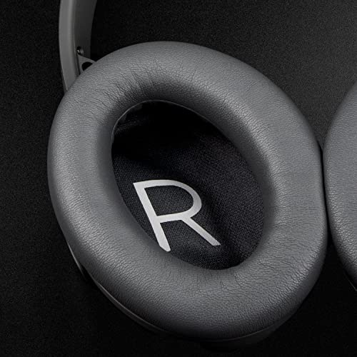 Soulwit Professional Ear Pads Cushions Replacement For Bose Quietcomfort 45 (Qc45)/Quietcomfort Se (Qc Se) Over-Ear Headphones, Earpads With Softer Protein Leather, Noise Isolation Foam (Eclipse Grey) #TOP4