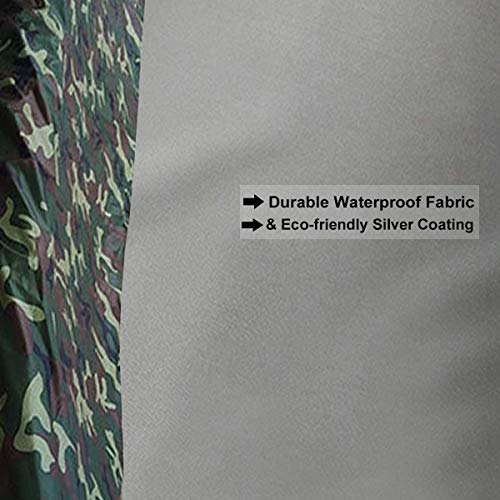 image for iiSPORT Kayak Cover - 8.5ft-10ft Waterproof Canoe Storage Dust Sunbloc