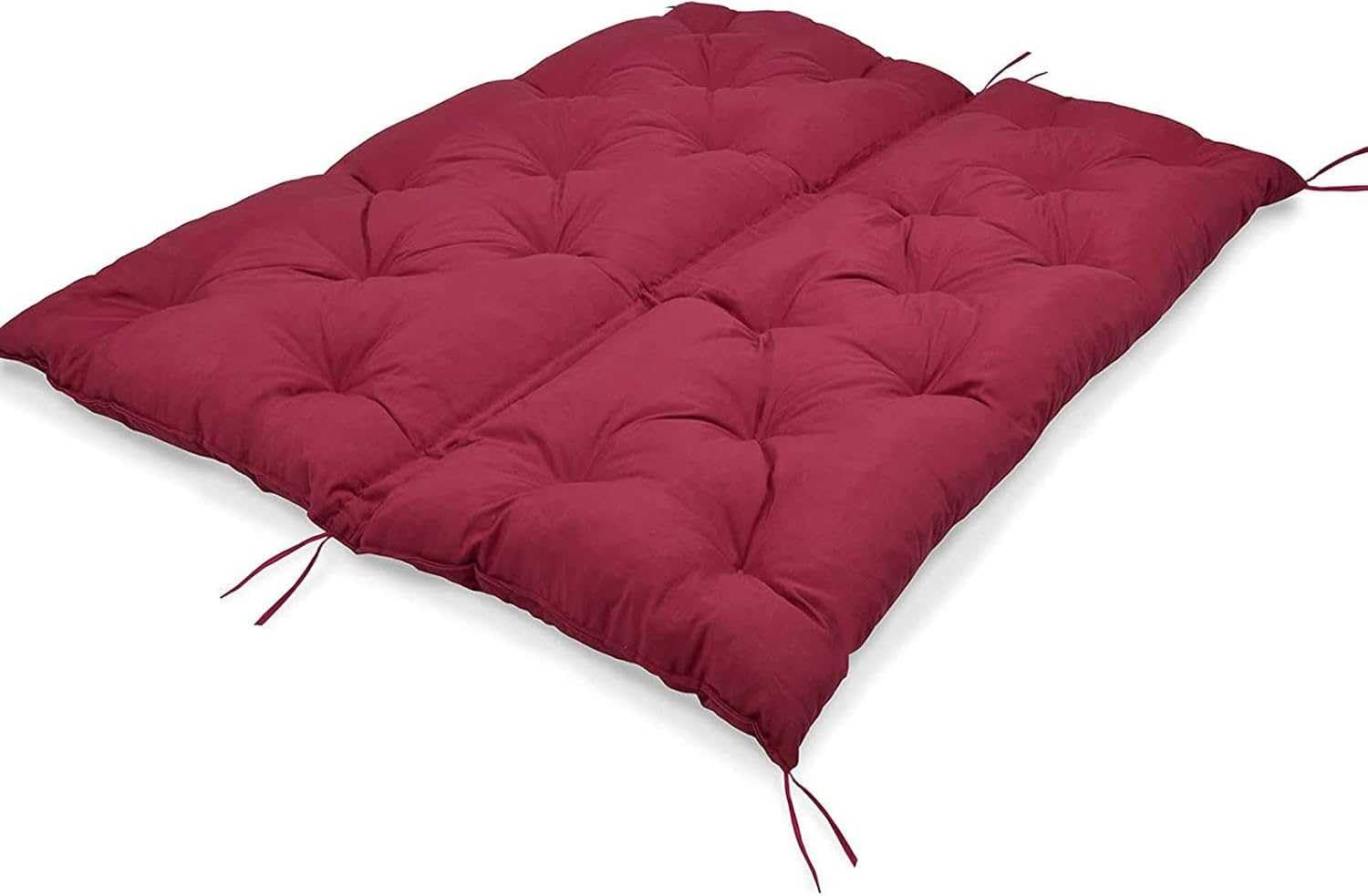 Cuscino for panca da altalena da giardino in fibra di cotone e poliestere