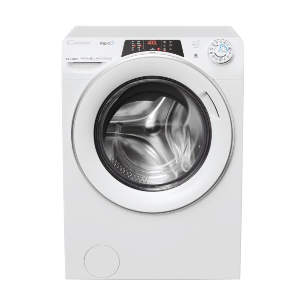 Candy ROW4854DWMST/1-S - Lavasciuga 8+5 Kg, Classe D, 1400 giri, Inverter