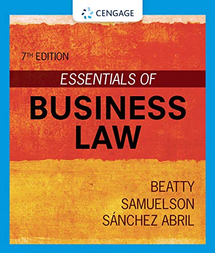 Essentials of Business Law