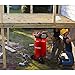 Craftsman Air Compressor, 20 Gallon Oil-Free 1.8 HP Max 175 PSI Pressure Two Quick Couplers Big Capacity, Red- CMXECXA0232043