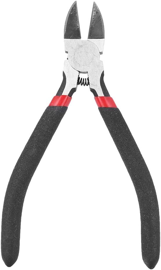 Diagonal Pliers Steel Diagonal Cutting Pliers with PVC Handle Cable Wire Side Cutter Cutting Repair Tool