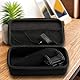 Mikrofon Case, 21.5*14.5*8 cm Rode Mikrofon Tasche Nylon Mikrofon Aufbewahrungsbox Transporttasche für Mikrofon mit Separaten Innenräumen, Schutzhülle Mikrofon, für Video Camera Mikrofon
