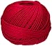 Handy Hands Lizbeth Egyptian Cotton Crochet, Tatting, Knitting Thread Size 3 (50 Grams 120 Yards) â€“ HH03671, Christmas Red