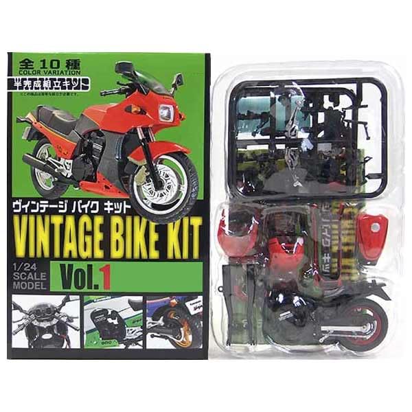 ヴィンテージバイクキットKAWASAKI GPZ900R 1/24 Amazon | 【8】 エフトイズ 1/24 ヴィンテージバイクキット Vol.1