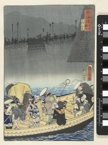 Lienzo decorativo de Toyohara Kunichika, pintura mural vintage para pared de hogar, 60x90cm