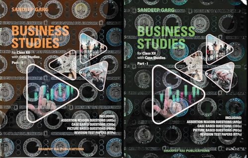 Sandeep Garg Business Studies for Class 12 - Part 1 and 2 - With ...