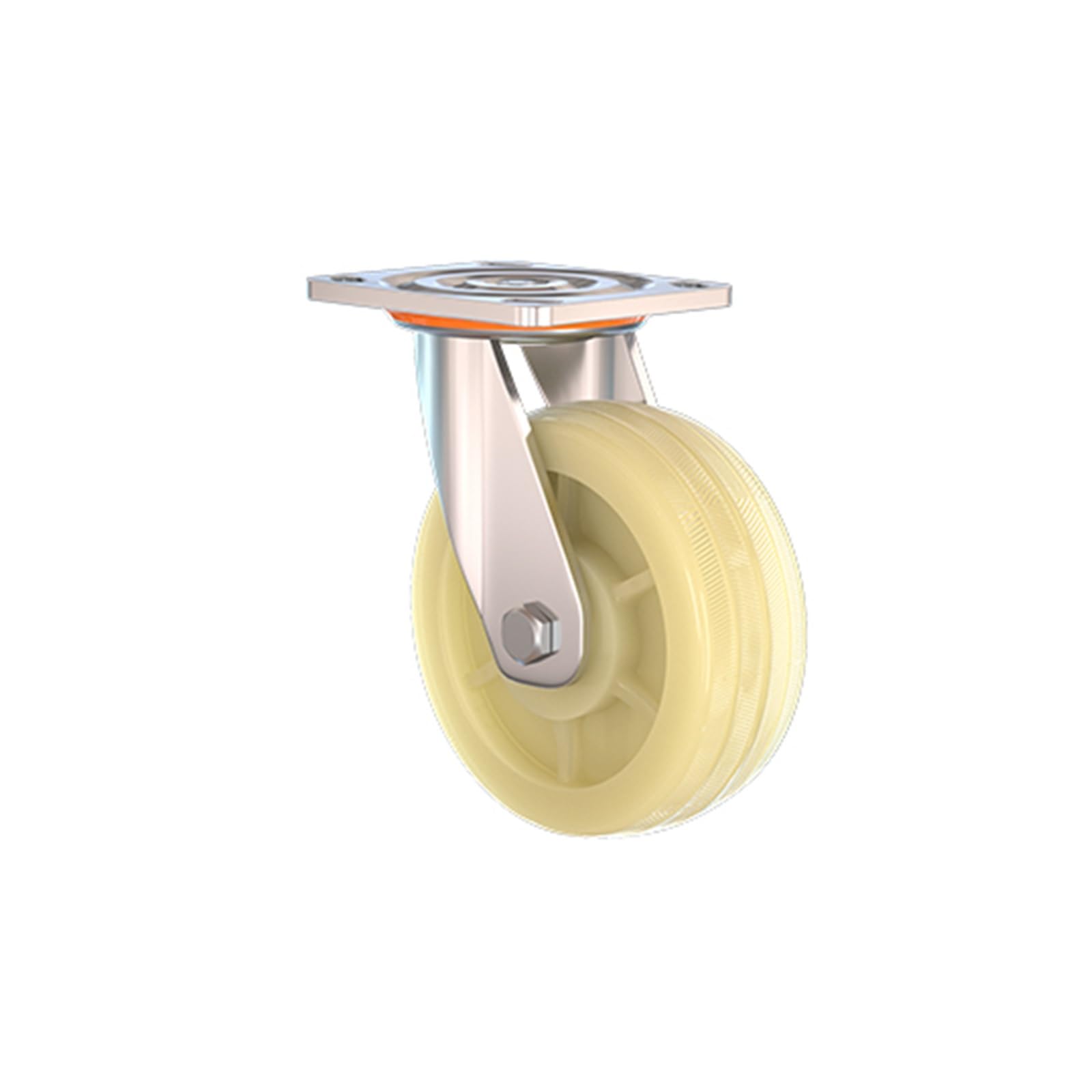 GBRJUYF Heavy Duty Caster Wheels - Universal Trolley Casters with Brakes for Easy Mobility of Furniture & Heavy Items - Durable, Floor-Friendly Design for Smooth Movement