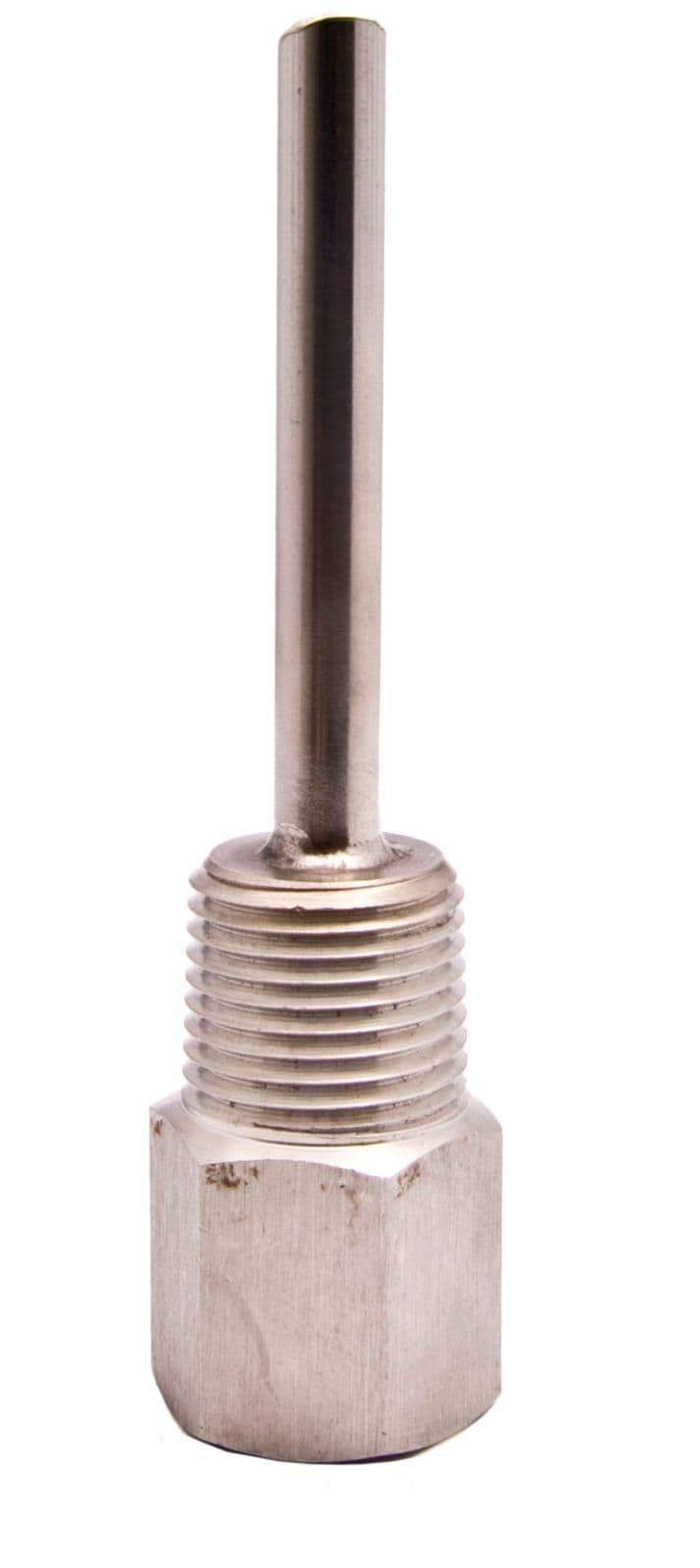 4" Thermowell Stainless Steel 304-1/2" NPT Connection
