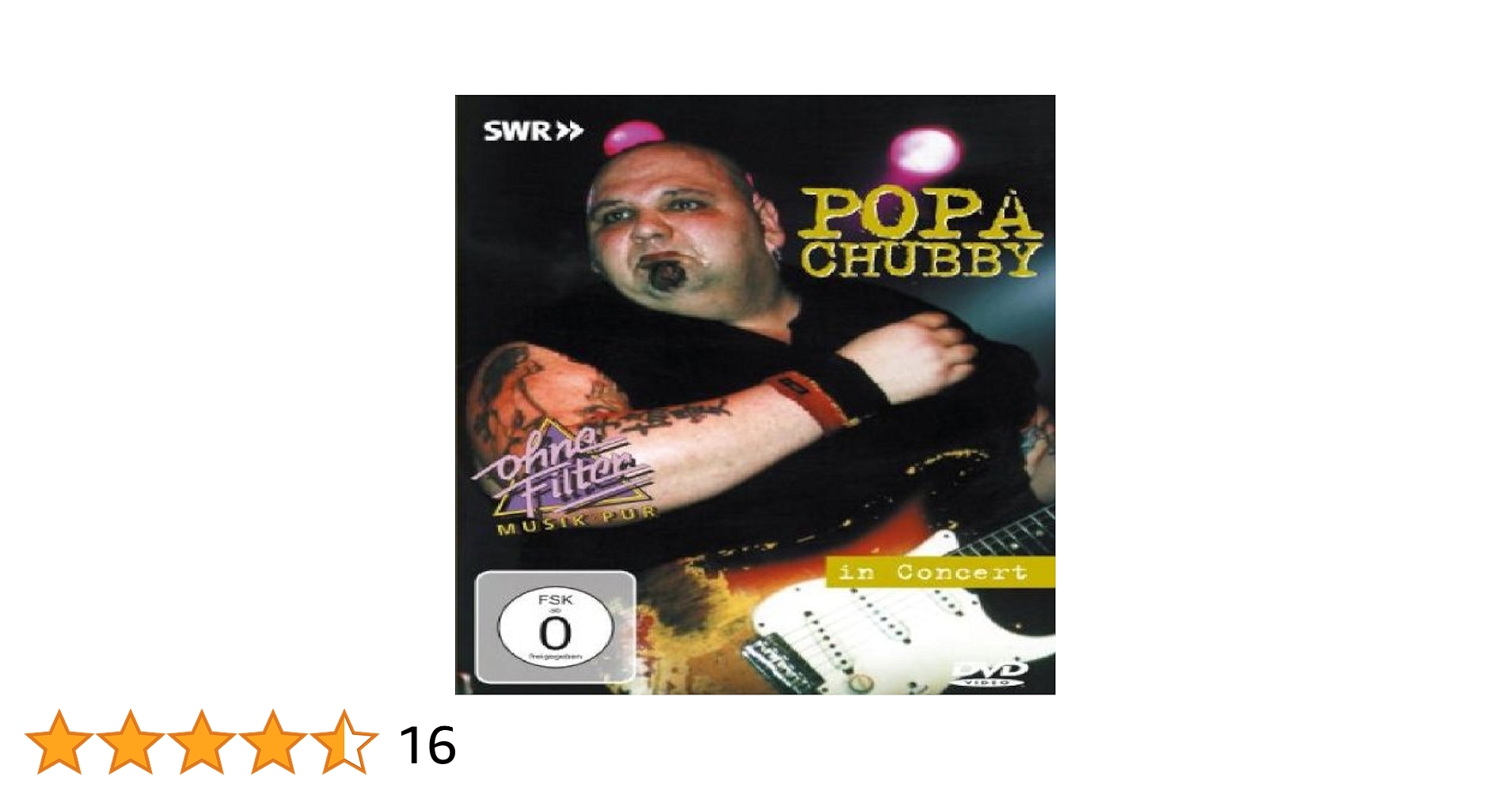 その他 Popa Chubby - In Concert / Ohne Filter [DVD] [Import] Amazon.co.jp: Popa Chubby - In Concert / Ohne Filter [DVD
