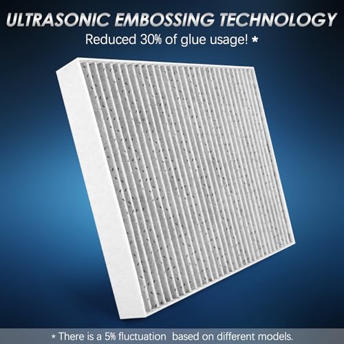 Femota Certified MERV 13 Cabin Air Filter with Activated Carbon, CF11472 for BMW 228i, 230i, 320i, 328d, 328i, 330i, 330e, 335i, 340i, 428i, 430i, 435i, 440i, M2, M235i, M240i, M3, M4.