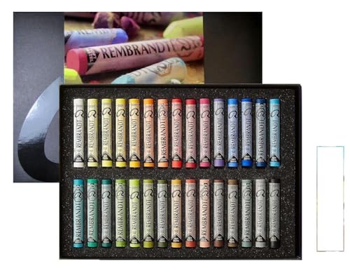 Rembrandt - Juego de pastel seco, diseño general Set 30 Pastel y 1 tarjeta