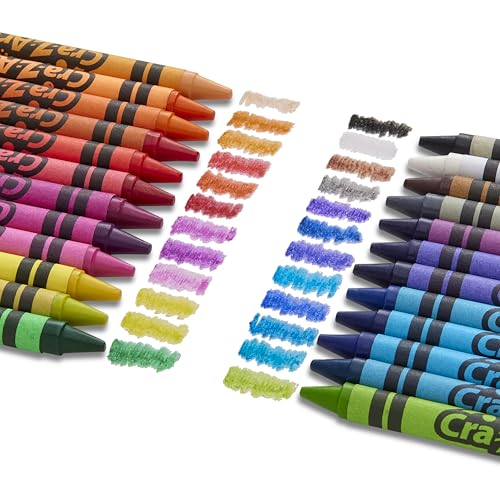 Image of Cra-Z-Art Washable Crayons, Bulk Pack, 24 Count, 6 Packs of Crayons, Bulk School Supplies for Classroom, Back to School Essentials