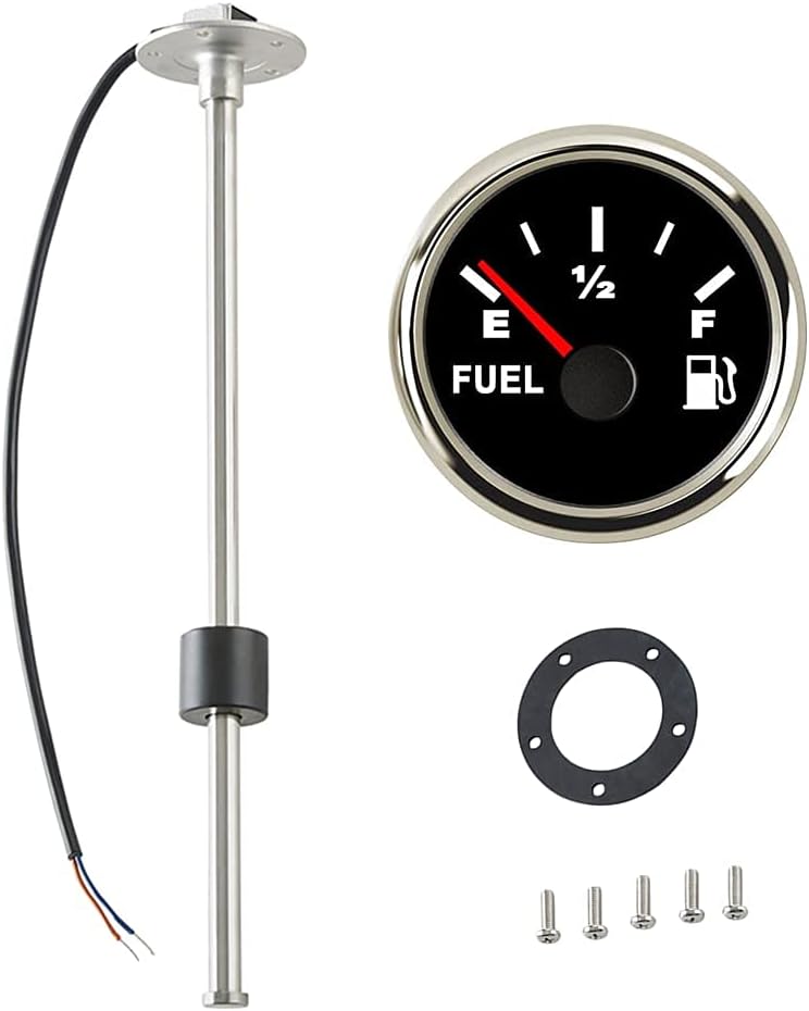 100TechMarine Fuel Sending Unit 16" (240-33 ohms) Bundle Boat Fuel Level Gauge Marine(240-33 ohms)