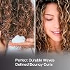 Vitamins Keratin Thick Hair Leave-In Conditioner and Serum Kit - No Rinse Moisturizing Cream and Anti Frizz Gloss Boost for Dry Damaged Curly Wavy and Straight Hair - Pro Salon Hair Care