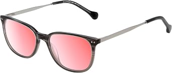Calabria Dahlia Round Pink Tint FL-41 Reading Glasses Women Fluorescent Blue Light Sensitivity FL41 Photophobia Readers