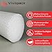 Vivopack Luftpolsterfolie Rolle 50my, Verpackungsmaterial, Noppenfolie, Bubble wrap, Verpackungsfolie ideal als Verpackungsmatierial: Luftpolsterfolien oder Umzugsfolie für Möbel (40cm x 10m)