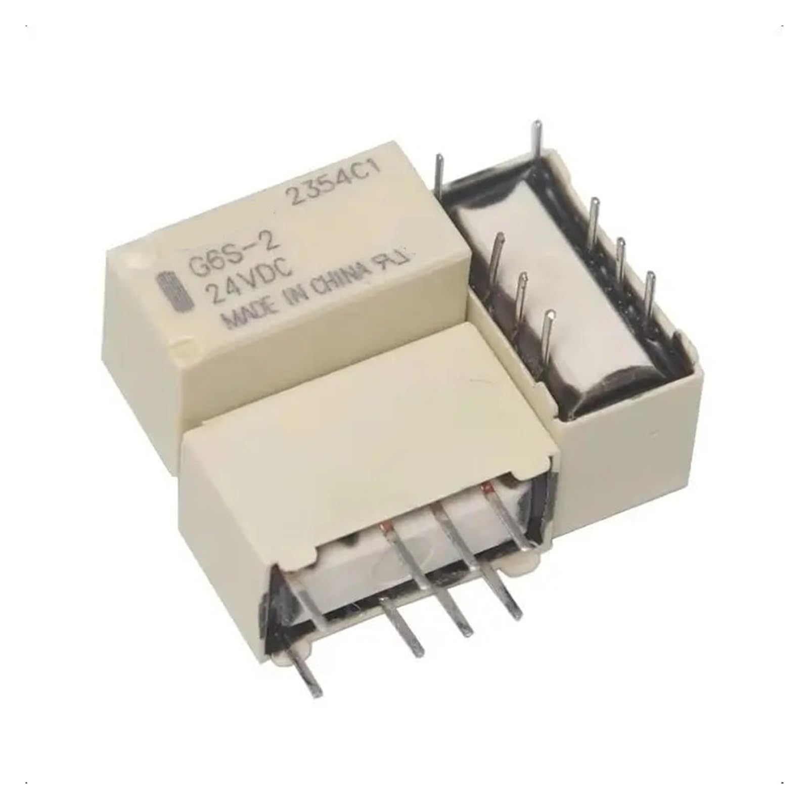 Relais 24VDC G6S-2 commutateur 8 broches pour commutation de signal électronique
