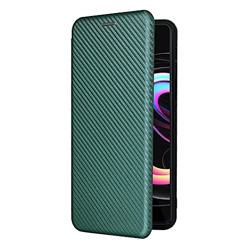 CHENGDE Capas protetoras para smartphone flip para Motorola Edge 20 Pro, capa híbrida de fibra de ca