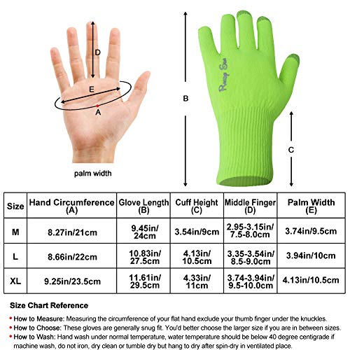 image for RANDY SUN 100% Waterproof Cycling Gardening Outdoor Gloves, Premium Wi