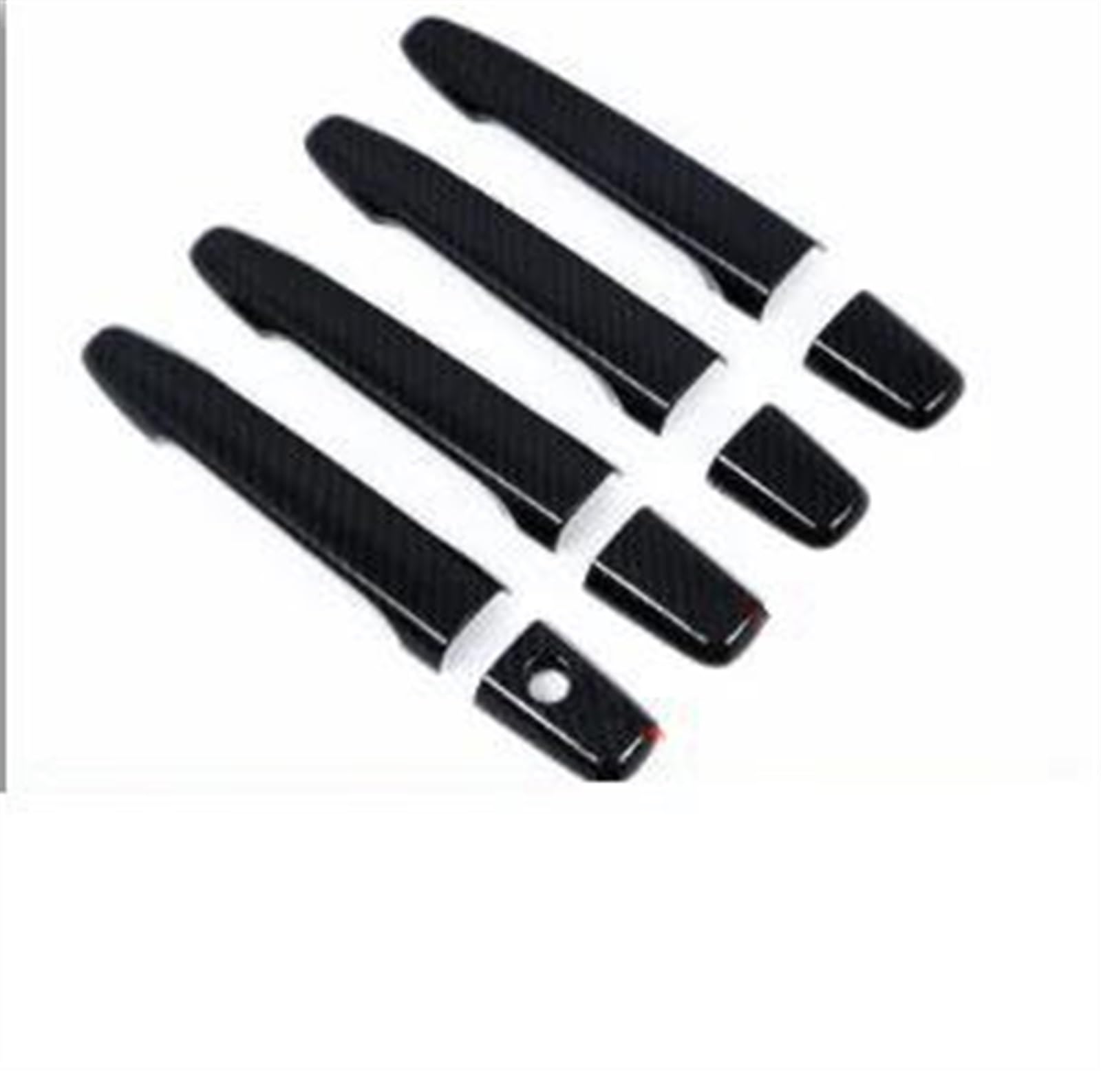 Kjhopy Style4 Car Styling Abs Door Handle Bowl Protective Covering Cover Trim For Mitsubishi For Outlander Phev 2013-2020 Exterior Door Handle(Style4)